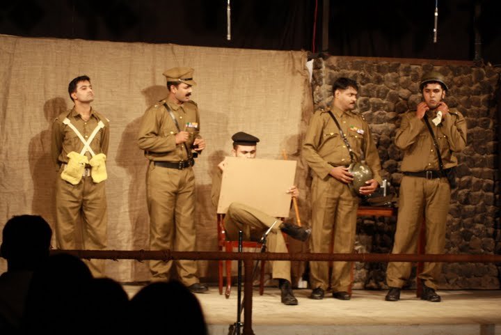 A Scene from 'A Funny Thing Called War'