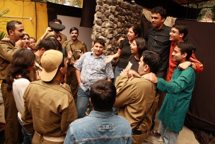 Cast & Crew - all set for A Funny Thing Called War